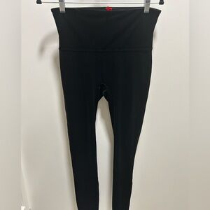 SPANX Black Velvet Leggings